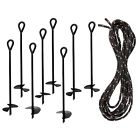 Am6877 Ashmanonline Ashman Black Ground Anchor Pack Inches In Length And
