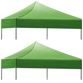 Ssu-amylove-1711 Amylove 2 Pieces 10x10 Canopy Top Waterproof Cover Pop Up Outdoor Tent Parts F