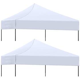 Top-85 Amylove 2 Pieces 10x10 Canopy Top Waterproof Cover Pop Up Outdoor Tent Parts F
