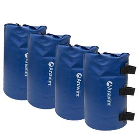 Anavim 850022074141 Canopy Water Weights Bag Leg For Pop Up 4pcs-pack Blue