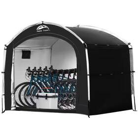 Angel Sar 445045322374 6.88 Ft. W X 4.89 D Outdoor Portable Plastic Bike Storage Shed Tent Coverage