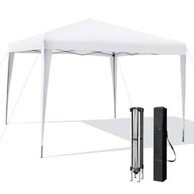 8ck39op26wh Angeles Home Angles Patio Canopy 10 Outdoor Beach Camp Pop-up With Carrying Bag White