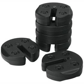 Mop-870619 Angeles Home Canopy Parts Foot Pads Lightweight Strap With Buckle Black 1-pack