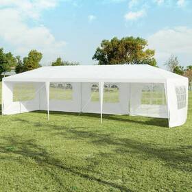 Sa39-9op35wh Angeles Home Canopy Tent With 5 Removable Sidewalls For Party Wedding Heavy Duty