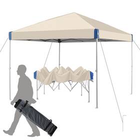 A152-plndr Aoodor 10ftx10ft Commercial Pop Up Canopy Heavy Duty Party Tent Folding Waterproof Gazebo