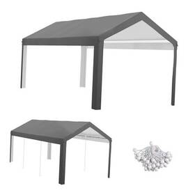 84c-447v00cg Aosom Llc 10ft X 20ft Carport Replacement Top Canopy Cover Uv And Water Resistant