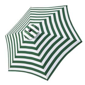 07umc002-9ft6r-0407 Apluschoice 9 Ft Patio Umbrella Replacement Canopy Market Table Top Sunshade Cover Garden