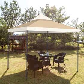 A-07-004-005-top Apluschoice 2 Tier 12ftx12ft Gazebo Top Replacement Uv30 Outdoor Canopy Cover Backyard Patio