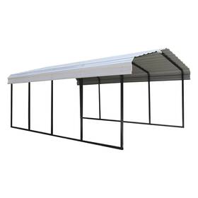Cph122007 Arrow Storage 12ft X 20ft 7ft Eggshell Carport