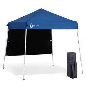 Arrowhead Outdoor 889526552657 6ftx6ft Top / 8ftx8ft Base Backpack Pop-up Canopy With Sunwall