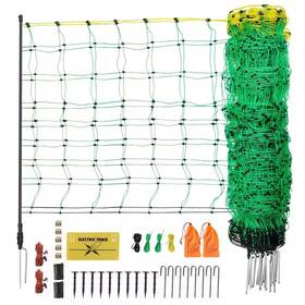 Atengnes 445050847848 42 Inch H X 164 Ft. L Farms Utility Portable Mesh Electric Fence Netting Pe Net F