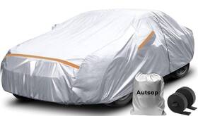 Lxcz-1 Autsop Car Cover Waterproof All Weather 12-layer Fit Sedan Length Up To 177 Inch