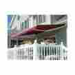 Aw10x8burg37 Unassigned Aleko Outdoor Retractable Deck Awning 10x8 Patio Sunshade Burgundy Color 091037442499