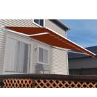 Aw12x8burg37 Aleko Retractable Patio Awning