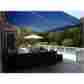 Aw13x10blue30 Aleko Blue 13 X 10 Outdoor Retractable Deck Awning Patio Sunshade Canopy 013964716108