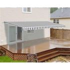 Aw13x10burg37 Aleko Retractable Patio Awning Ft Canopy Stripe