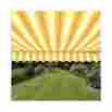 Aw13x10mstry315 Unassigned Aleko Retractable Patio Awning 13 X 10 Ft Deck Sunshade Multistripe Yellow Color 013964716528