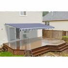 Aw8x6.5blwht03 Aleko Products Retractable Patio Awning