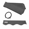 Awc10x8bk81 Aleko Sunshade Half Cassette Retractable Patio Awning
