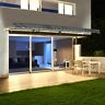 Awcl13x10gy80 Aleko Ft Motorized Led Half Cassette Retractable Patio 703980259276