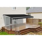 Awm13x10bk81 Unassigned Aleko Retractable Motorized Home Patio Canopy Awning 655222809643