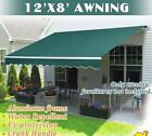 Awn-3.6x2.5dg Awn-3.6x2.5b Awn-3.6x2.5g Strong Camel 12x8 Outdoor Manual Yard Retractable Patio Sun Shade Canopy Awning 3 Sections