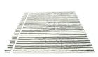 Awning 12x10ft Multistripe Replacement Green Fabric Retractable Aleko