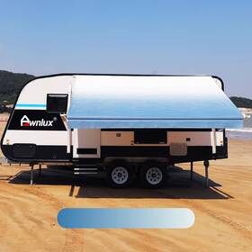 Pvcf12x8wa2004 Awnlux Rv Awning Fabric Size 11 Feet 2 Inch For 12 Ocean Blue