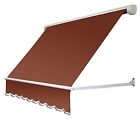 Awntech 5ft Mesa Window Retractable Awning 24in Height X Diameter Terra Cotta 731478948722