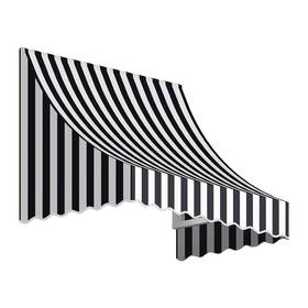 Awntech 731478028158 4 Ft. Nantucket Crescent Shaped Style Door/window Awning Fixed Outdoor Canopy