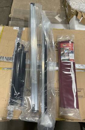 Cr32-8b Awntech 8.38 Ft. Dallas Retro Window And Entry Awning Burgundy 44 X 24 Inch