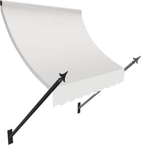 No21-az-3w Awntech 3ft New Orleans Spear Arm Door/window Awning Fixed Canopy 40.5 Inch W X 24