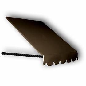 Sant21-5brn Awntech 5-feet Santa Fe Awning 24-inch Height By 12-inch Diameter Brown