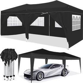 Ayabuco 313111184188 10x20 Ez Up Canopy Outdoor Portable Party Folding Tent Pop Po