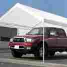 B0032uy0c4 Caravan Canopy 10 X 20 Feet Domain Carport White Garage Storage Tent Party Shade