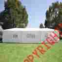 B007xkgzya Outsunny Gazebo Canopy Party Tent With Removable Side Walls 10 X 30 White