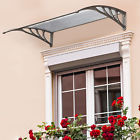 B70-026-a Outsunny Front Door Window Awning Polycarbonate Cover Patio 656114642669
