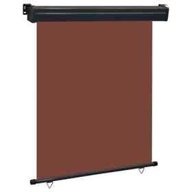 48429 Balcony Side Awning 55.1inchx98.4inch Brown