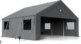 Benass 695637470694 20x20 Carport Heavy Duty Portable Garage 2 Car Canopy