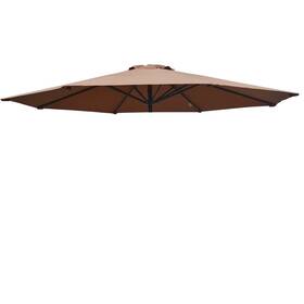 Benefitusa 619960692608 Umbrella Cover Canopy 9ft 8 Rib Patio Top Outdoor-brown