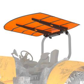Br-tc001o Berpet Orange Tractor Canopy For Rops 53-3/8 Inch X Sunshade Roof Lawn