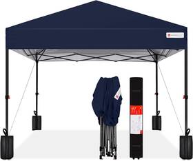 Best Choice Products 445032455481 10x10ft 1-person Setup Pop Up Canopy Tent Instant Portable
