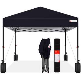 Best Choice Products 842957142224 12x12ft 1-person Setup Pop Up Canopy Tent Instant Portab