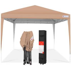 Sky5765 Best Choice Products Pop-up Tents 10ft Portable Adjustable Instant Canopy Tan