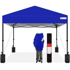 Sky6962 Best Choice Products Canopy 10ftx10ft Instant Portable Tent Pop Up Resort Blue