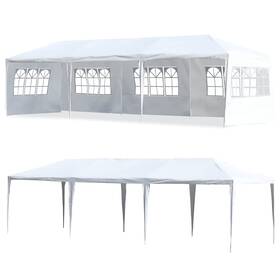 Bestmassage 195030059118 Canopy 10ftx30ft Party Tent Heavy Duty Outdoor Gazebo Wedding With 5