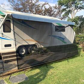 1s3065 Better-autoparts 9ftx15ft 3 Inch Universal Rv Awning Shade Screen For Motorhome Camper Trailer Canopy