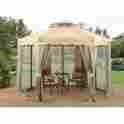 Bh16-092-099-72 Better Home And Garden Gilded Gazebo Steel Frame Durability Convenient Summer Backyard Canopy
