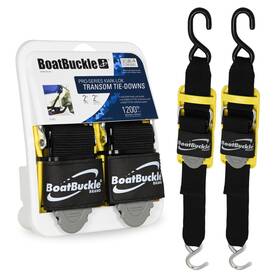 F17631a Boatbuckle Pro Series Kwik-lok Transom Tie-down Pack Of 2 - 2-inch X 2-feet