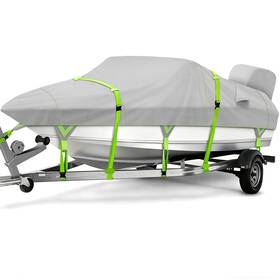 1200d Boatpro 735530764244 Waterproof Boat Length 14ft-16ft Beam Width Up To 90 Inch Gray